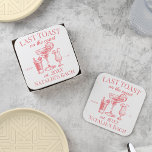 Letzter Toast am Junggeselinnen-Abschied am Strand Rechteckiger Pappuntersetzer<br><div class="desc">Genießen Sie den Küstenstreifen mit dem "Last Toast On The Coast Beach Junggeselinnen-Abschied Square Paper Untersetzer", einer reizvollen Mischung aus personalisiertem Luxus und Strandfeiern. Mit dem skurrilen Satz "Letzter Toast an der Küste" bedruckt, sind diese Untersetzer aus viereckigem Papier mehr als nur funktional; sie sind ein stilvolles Statement-Stück, das Ihren...</div>