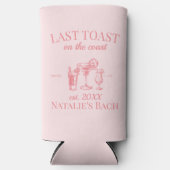 Letzter Toast am Junggeselinnen-Abschied am Strand Selters Dosenkühler (Vorderseite)