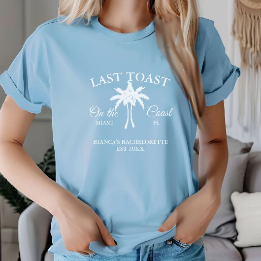 Letzter Toast am Junggeselinnen-Abschied am Strand T-Shirt