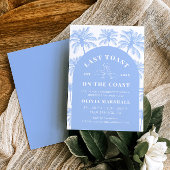 Letzter Toast am Junggeselinnen-Abschied der Küste Einladung