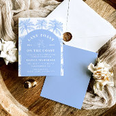 Letzter Toast am Junggeselinnen-Abschied der Küste Einladung