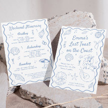 Letzter Toast am Junggeselinnen-Abschied der Küste