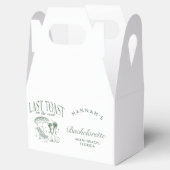 Letzter Toast am Junggeselinnen-Abschied der Küste Geschenkschachtel (Geöffnet)