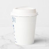 Letzter Toast am Junggeselinnen-Abschied der Küste Pappbecher (Links)