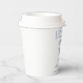 Letzter Toast am Junggeselinnen-Abschied der Küste Pappbecher (Rechts)