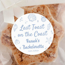 Letzter Toast am Junggeselinnen-Abschied der Küste