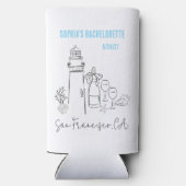 Letzter Toast am Junggeselinnen-Abschied der Küste Selters Dosenkühler (Rückseite)