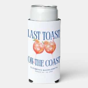 Letzter Toast an der Küste Aperol Spritz Junggesel Selters Dosenkühler