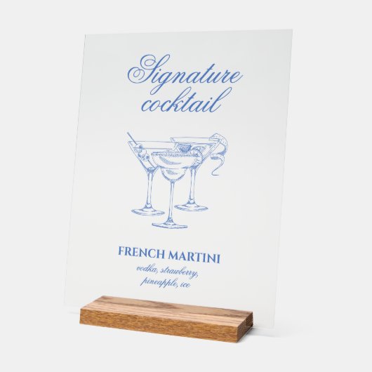 Letzter Toast an der Küste Bachelorette Acrylzeich Acrylschild (Winkel)