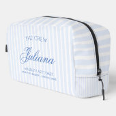 Letzter Toast an der Küste | Die Crew Waschbeutel (Rechte Ecke)