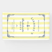 Letzter Toast an der Küste! Junggesellinnenabschie Banner (Horizontal)
