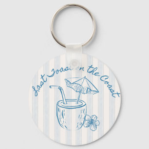 Letzter Toast an der Küste Junggesellinnenabschied Schlüsselanhänger