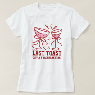 Letzter Toast an der Küste Junggesellinnenabschied T-Shirt