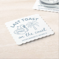 Letzter Toast an der Küste Junggesellinnenabschied