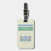 Letzter Toast an der Küste - Nautical Bachelorette Gepäckanhänger (Vorderseite vertikal)