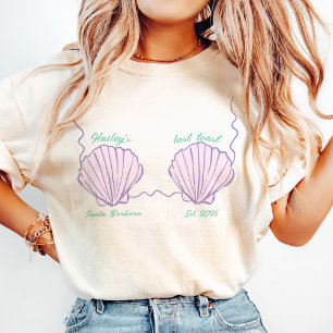 Letzter Toast an der Küste Seashell Bra Bacheloret T-Shirt