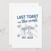 Letzter Toast an der Ostküste 2025 Save The Date (Vorne/Hinten)