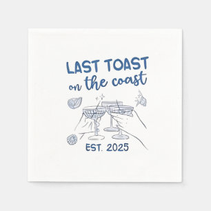 Letzter Toast an der Ostküste 2025 Serviette
