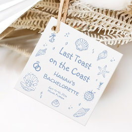 Letzter Toast auf der Küstenstraße Geschenkanhänger