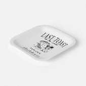 Letzter Toast auf der Küstenstraße Pappteller (Gewinkelt)