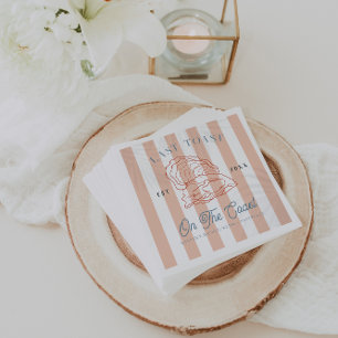 Letzter Toast auf der Küstenstraße Serviette