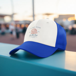 Letzter Toast auf der Küstenstraße Truckerkappe