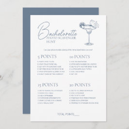 Letzter Toast Bachelorette Game Scavenger Hundesch Einladung