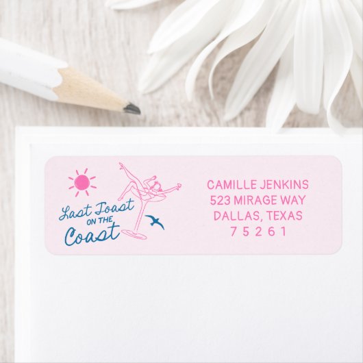 Letzter Toast Beach Bachelorette Rückkehr (Insitu)