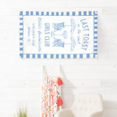 Letzter Toast Coast Beach Blue Junggeselinnen-Absc Banner (Insitu)