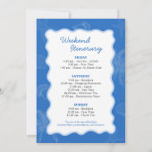 Letzter Toast Cowgirl Beach Bachelorette Tour Einladung (Rückseite)