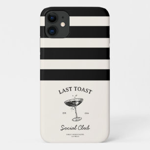 Letzter Toast Social Club Junggesellinnenabschied  Case-Mate iPhone Hülle