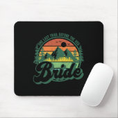Letzter Trail vor dem Schleier Braut-Camp Camping Mousepad (Mit Mouse)
