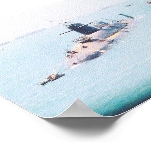 Letzter Transit des 632 Poster (Ecke)