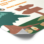 Letzter Weg vor dem Schleier Camp Regeln Bachelore Poster (Ecke)