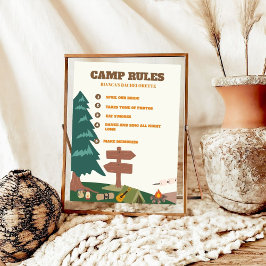 Letzter Weg vor dem Schleier Camp Regeln Bachelore Poster