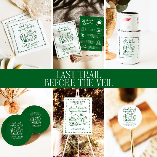 Letzter Weg vor dem Schleier-Junggeselinnen-Abschi Einladung