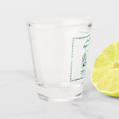 Letzter Weg vor dem Schleier-Junggeselinnen-Abschi Schnapsglas (Links)