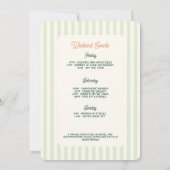 Letzter Weg vor dem Vail Bachelorette Wochenende Einladung (Rückseite)