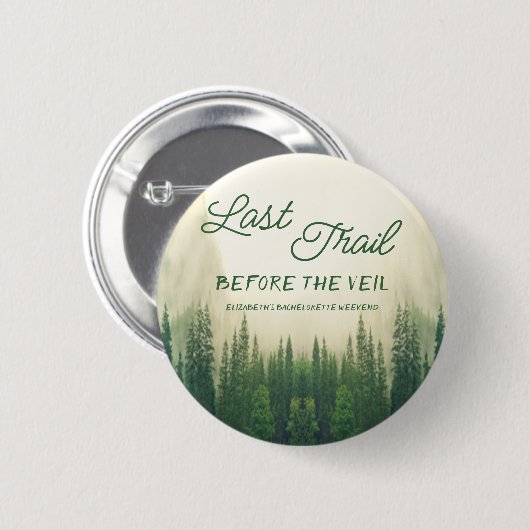 Letzter Weg vor dem Veil Bachelorette Button (Vorne & Hinten)