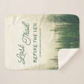 Letzter Weg vor dem Veil Bachelorette Sherpadecke (Vorderseite (Horizontal))