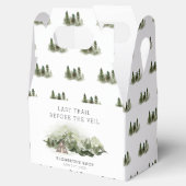 Letzter Weg vor dem Veil Bachelorette Wochenende Geschenkschachtel (Geöffnet)