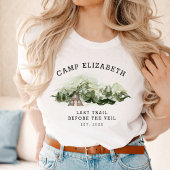 Letzter Weg vor dem Veil Bachelorette Wochenende T-Shirt