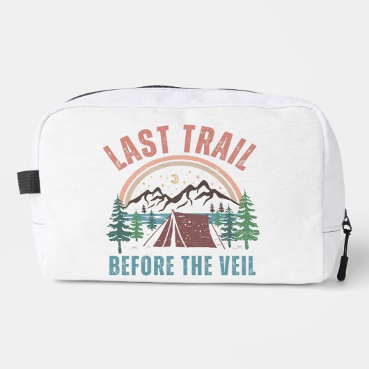 Letzter Weg vor dem Veil Bachelorette Wochenende Waschbeutel (Vorderseite)