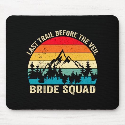 Letzter Weg vor dem Veil Bride Squad Wanderbach Mousepad (Vorne)