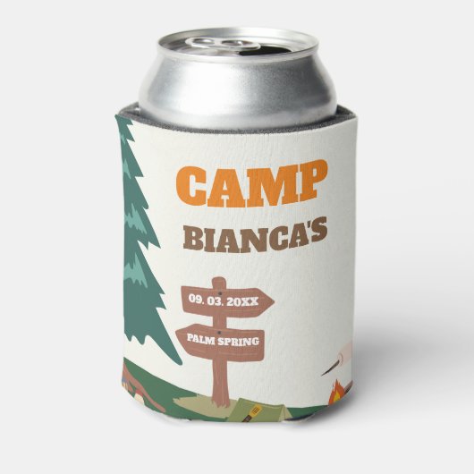 Letzter Weg vor dem Veil Camp Bachelorette Dosenkühler (Kanne Rückseite)