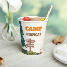 Letzter Weg vor dem Veil Camp Bachelorette Pappbecher