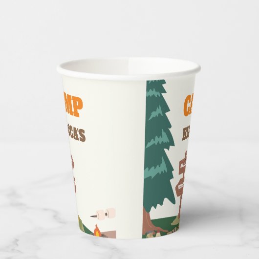 Letzter Weg vor dem Veil Camp Bachelorette Pappbecher (Links)