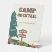 Letzter Weg vor dem Veil Camp Cocktail Schild (Vorderseite)