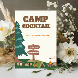 Letzter Weg vor dem Veil Camp Cocktail Schild