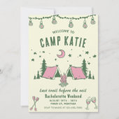 Letzter Weg vor dem Veil Camp Junggeselinnen-Absch Einladung (Vorderseite)